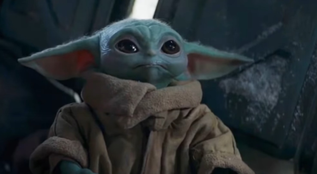 Baby Yoda disney figuur
