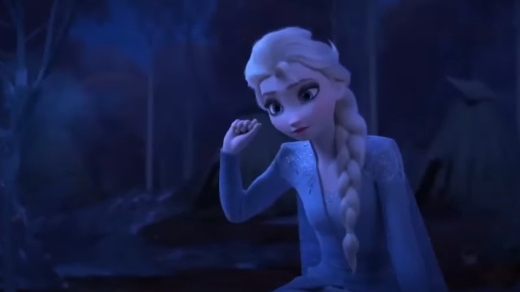 Elsa tekenfilm figuur