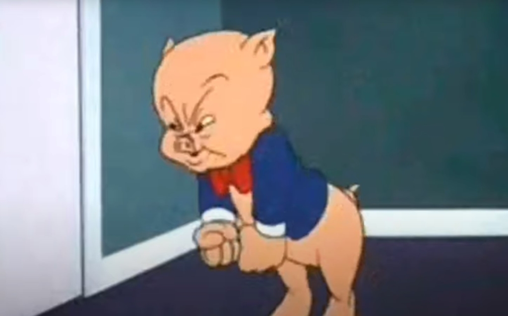 Porky Pig Looney Tunes figuur
