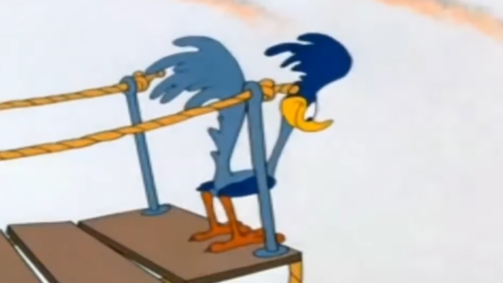 Roadrunner Meep Meep Looney Tunes figuur