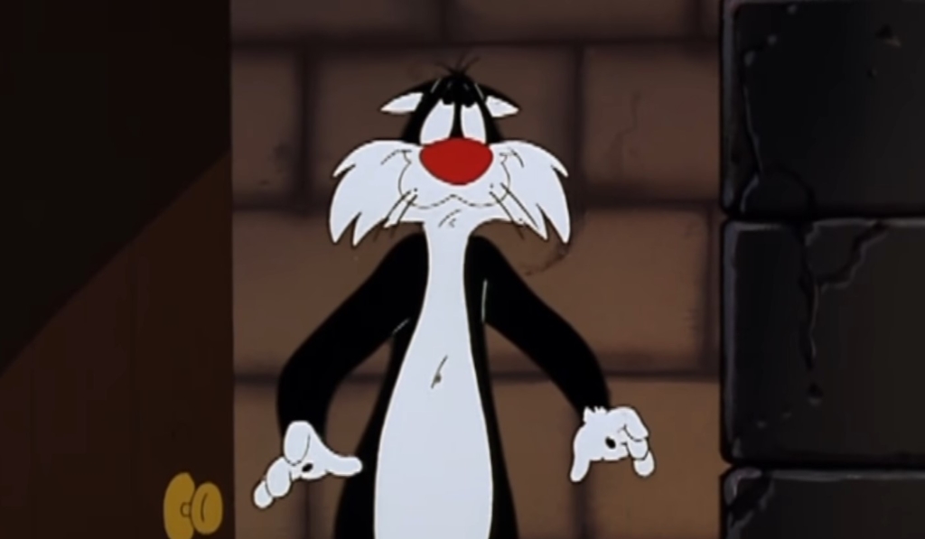 Sylvester de kat Looney Tunes figuur